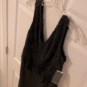 Adriana Papell Beaded Cocktail Dress